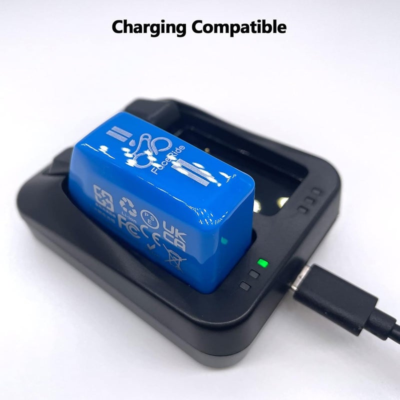 TESSRAM UV Painting Battery for Axs etap Sram Force Rival Eagle Gx XX1 X01, Compatible for Sram Battery Charger, Colorful (Blue) - Image 3